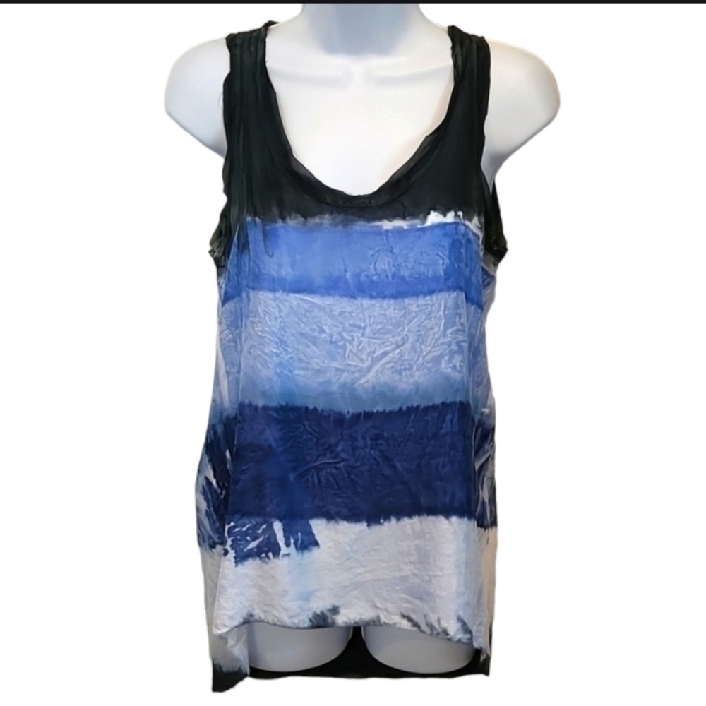 𝅺100% Silk Crepe Tank